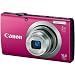 Digital Point & Shoot-Canon PowerShot A2300 16MP Digital Camera with 5x Optical Zoom-Red