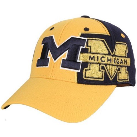 Men`s Michigan Wolverines Alternate Logos Flex-Fit Cap
