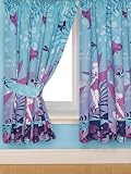 Disney Fairies Curtains 'TinkerBell Magic' Design 54" Drop