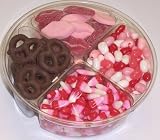 Scott's Cakes 4-Pack Cupid Corn, Smoochie Lips, Valentine Jelly Beans, & Dark Pretzels