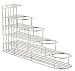 Rattleware 5-Bottle Wire Rack, Silver