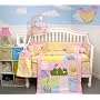 SoHo Twin Froggies Tale Baby Crib Nursery Bedding set 10 Pieces