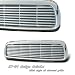 Chromed 1 Pc Grille