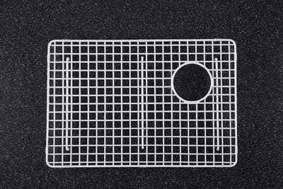 Wire Sink Grid Finish: Biscuit