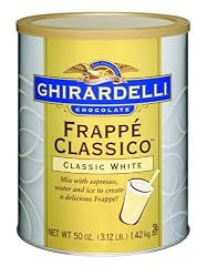 Ghirardelli Chocolate Frappe Classico, Classic White, 50-Ounce Can