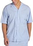 Apparel : Nautica Men's Vintage Yarn Dyed Woven Beam Plaid Short Sleeve Camp Shirt
