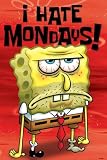 (24x36) SpongeBob SquarePants (I Hate Mondays) TV Poster Print