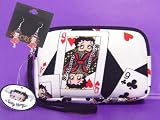 Betty Boop Pocker Cosmetic Case + Earrings
