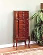 Powell Cherry Jewelry Armoire