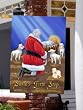 Santa's First Stop - Nativity - 28 Inch X 40 Inch Decorative Flag