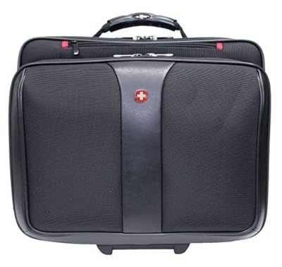 PATRIOT from Swiss Gear by Wenger Triple Gusset Rolling Computer Case w/ Removable Tote