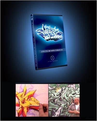 The Future of Graffiti DVD Painting Techniques (Eaz, Ces, Cope, Zephyr, T-Kid)