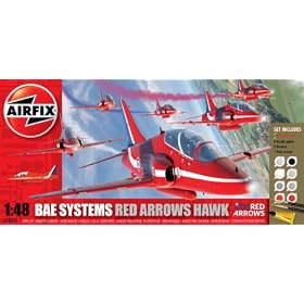 Airfix - A50031A - Maquette - Red Arrow Hawk - Boxed Gift Set