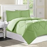 IMAGE OF Main Street Conrad Mini Comforter Set - Marble Green/Marble Green - Twin
