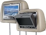 Movies 2 Go MMD7HRPKG Replacement Headrests with Intergable Covers