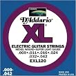 D'Addario EXL120 Electric Super Light