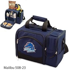 Boise State Broncos Malibu Insulated Picnic Shoulder Pack/Bag - Navy w/Digital Print