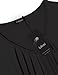 Women Blouses and Tops Fashion,Laksmi Women's Cocktai Fashion Tunic Blouse,XX-Large Black