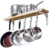 Cooks Standard Wall Mount Pot Rack, 36 by 8-Inch