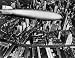 Wallmonkeys Peel and Stick Wall Decals - The German Airship, the Hindenburg, above Manhattan, New Yo