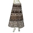 Drawstring Skirts Cotton Block Printed Size 10 (skt442)
