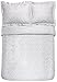 Amazon Brand – Pinzon Paris Printed Duvet Set - King, Light Grey