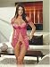 Halter Babydoll, includes open crotch g-string O/S