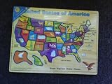 Little Tree United States of America Wooden Puzzle