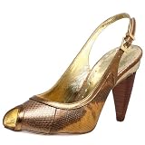 BCBGirls Women's Ebony Peep Toe Slingback