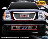 2007 GMC Yukon SES 304 Stainless Chrome Mesh Upper And Lower Grille Grill