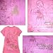 DISNEY STORE SKETCHPAD TINKER BELL T SHIRT TEE Pink Cotton Womens