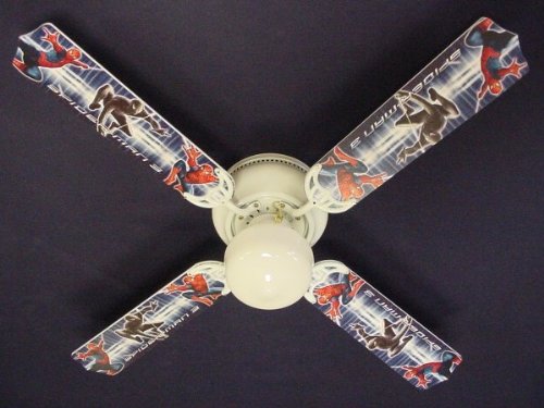 Ceiling Fan Designers Ceiling Fan Designers Amazing Spiderman 3 Indoor Ceiling Fan, 42 in.