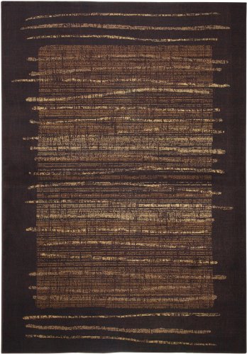 Rizzy Rugs BV-3194 9-Foot-10-Inch-by-12-Foot-10-Inch Bellevue Area Rug, Modern Brown