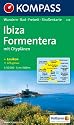 Kompass Karten, Ibiza - Formentera: Wandern. Rad. Freizeit. Straßenkarte. Mit Cityplänen. GPS-genau
