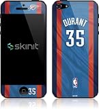 Skinit Kevin Durant Oklahoma City Thunder Jersey Vinyl Skin for Apple iPhone 5