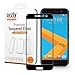 Orzly® - 2.5D Pro-Fit Tempered Glass Screen Protector for HTC 10 (2016 Model) - Full Cover Screen Guard - Black