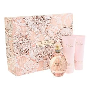 LOVELY SARAH JESSICA PARKER by Sarah Jessica Parker SET-EAU DE PARFUM SPRAY 3.4 OZ & BODY LOTION 2.5 OZ & SHOWER GEL 2.5 OZ