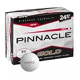 Pinnacle Gold Golf Balls White - 24 pack