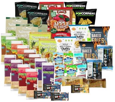 Gluten Free Healthy Snack Box: 40 Pack