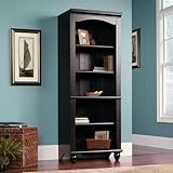 Sauder Harbor View Library Book Case, Antiqued Paint Finish