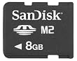 Sandisk 8GB M2 Memory Stick Micro (SDMSM2-008G-K, Bulk Package)