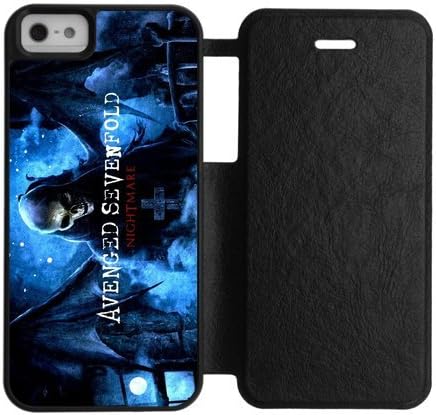 MakersHouse PU Leather Filp Avenged Sevenfold iPhone 5 5S Shell Case Cover(3 Colors)