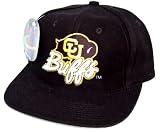Colorado University Buffs Cotton Snapback Adjustable Hat Cap- Black