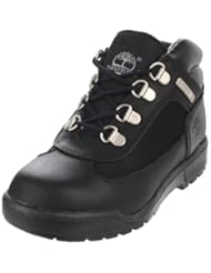 Shoes: Timberland Euro Hiker Leather and Fabric Boot (Toddler/Little Kid/Big Kid),Black,11 M US Little Kid - Timberland