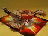 Bakugan Gundalian Invaders AVIOR Subterra <Tan> -NEW- LOOSE CONDITION - 630G (W/ DNA CODE)