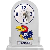 Za-Meks Kansas Jayhawks Desk Clock