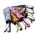 Carnaby Street Paisley Pattern designer reading glasses for women with zest and style.