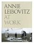 Annie Leibovitz at Work