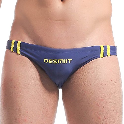 Desmiit men s sexy bikini beach swimming trunks swimsui…
