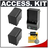 2 CTA Replacement Canon BP-2L12 BP-2L13 BP-2L14 BP-2L5 Batteries and Mini Charger + Cameta Bonus Accessory Kit